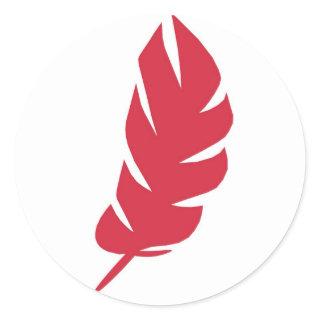 Feather Sticker