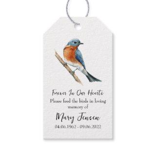 Feed the Bird Seed Packet Memorial Funeral Gift Tags