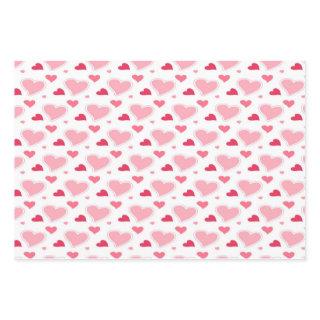 Feminine Blush Pink and White Watercolor hearts    Sheets