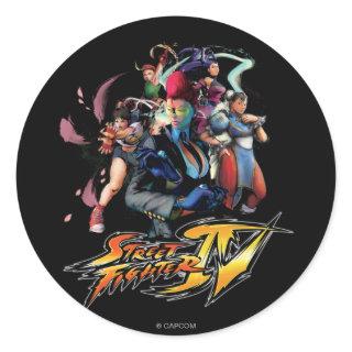Femme Fatale Classic Round Sticker