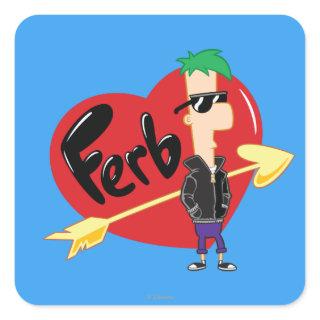 Ferb Square Sticker