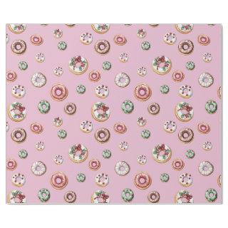 Festive Christmas Donuts Pattern