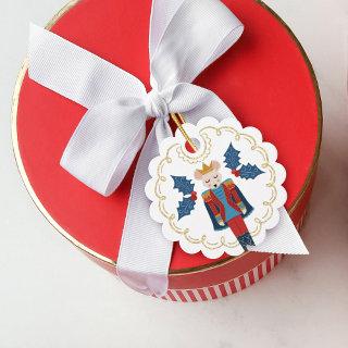 Festive Christmas Nutcracker Mouse King To & From Favor Tags