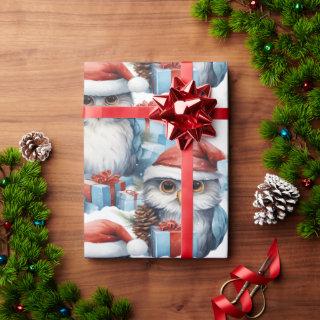 Festive Christmas  adorned with owls