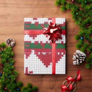 Festive Red And White Ugly Sweater