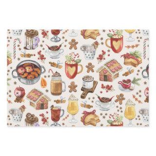 Festive Winter Drinks and Desserts  Sheets