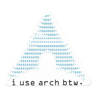 Fetch - Light Triangle Sticker