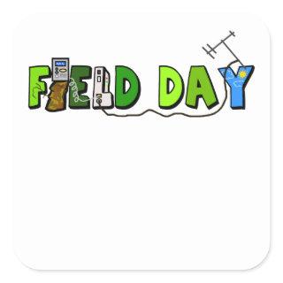 Field Day Name Tags or Stickers