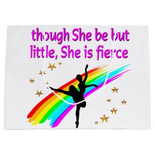 FIERCE AND MIGHTY DANCER LARGE GIFT BAG