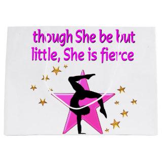 FIERCE AND MIGHTY GYMNAST LARGE GIFT BAG