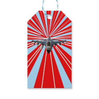 Fighter Jet Gift Tags