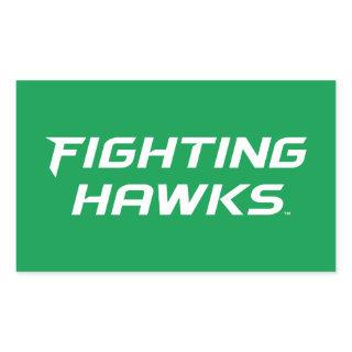 Fighting Hawks Rectangular Sticker