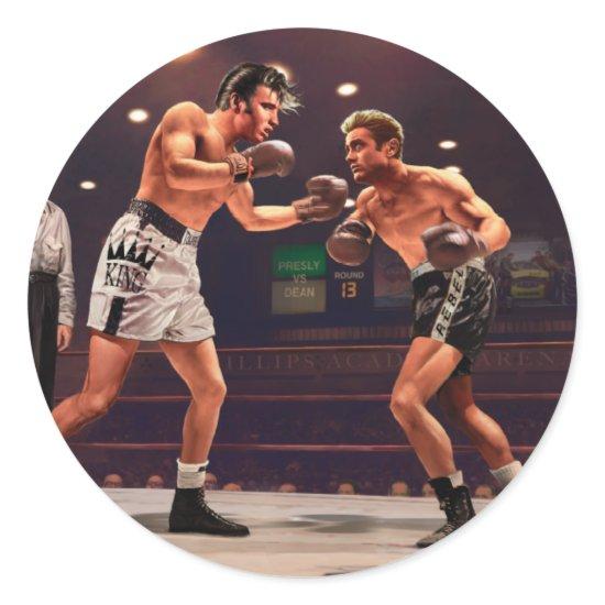 Final Round Classic Round Sticker