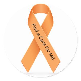 Find a Cure for MS (Multiple Sclerosis) Sticker