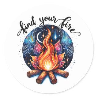 Find Your Fire Stickers