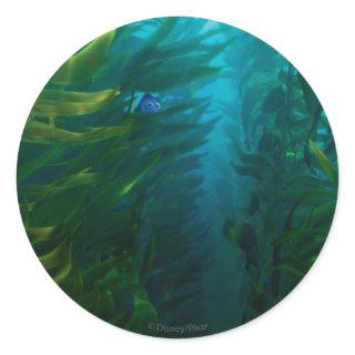 Finding Dory | Hide and Seek - Sea Kelp Classic Round Sticker