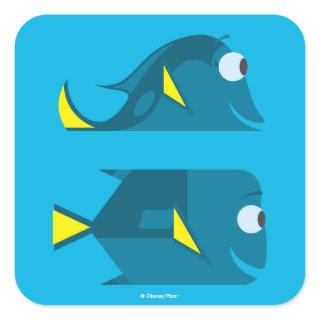 Finding Dory | Jenny and Charlie Square Sticker