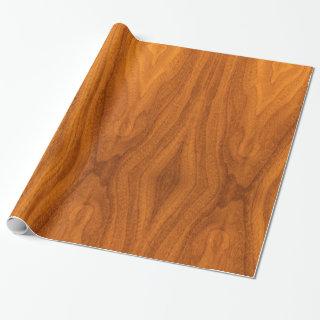 Fine Teak Veneer Print