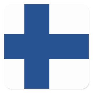 Finland Flag Square Sticker