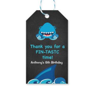 Fintastic Time... Shark Thank You  Gift Tags