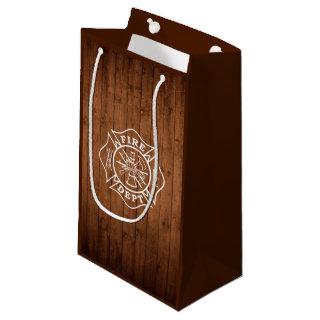 Fire Dept / Firefighter Maltese Cross Gift Bag