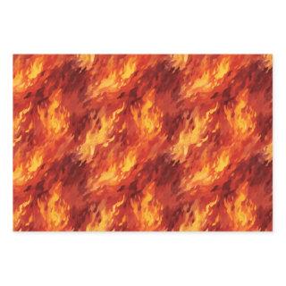 Fire Flame  Flat Sheet Set