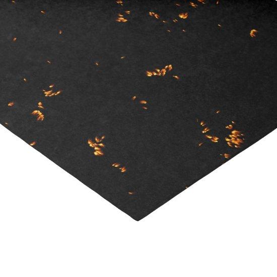 Fire Sparks Overlay Your Photo Burning Ashes Black Tissue Paper