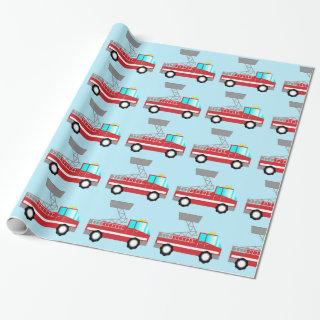 Fire truck  | tablecloth