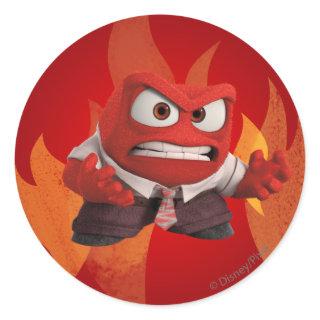 FIRED UP! CLASSIC ROUND STICKER