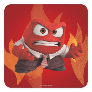 FIRED UP! SQUARE STICKER