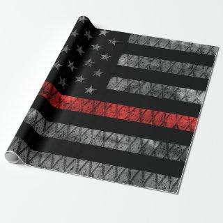 Firefighter Thin Red Line Flag
