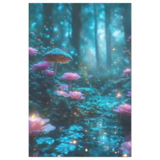 Firefly Mushroom Forest Tissue Paper