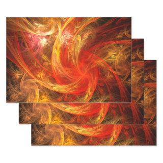 Firestorm Nova Abstract Art  Sheets