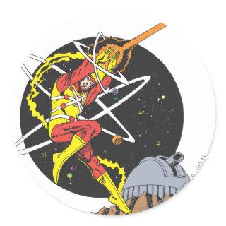 Firestorm - The Nuclear Man Classic Round Sticker