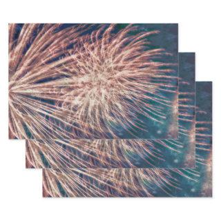 Fireworks Independence Day Teal 4th Of July  Sheets