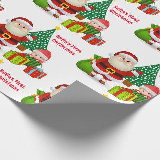 First Christmas Baby's Personalize Name Elf