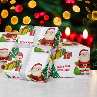 First Christmas Baby's Personalize Name Elf