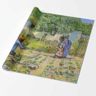First Steps (after Millet) by Vincent van Gogh