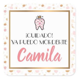 First tooth label
