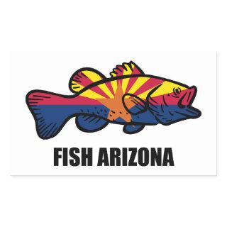 Fish Arizona Rectangular Sticker