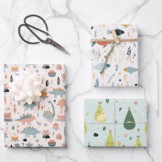 Fish, Dinos & Avo  Sheets