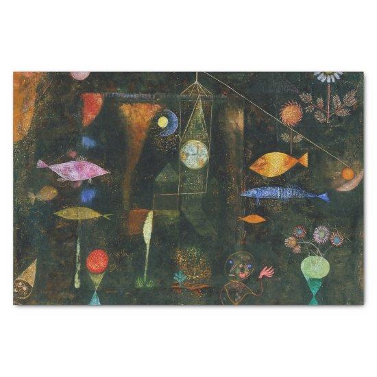 Fish Magic, Paul Klee Abstract Art Tissue Paper