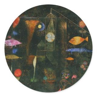 Fish Magic - Paul Klee Classic Round Sticker