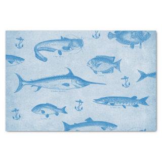 Fisherman's Catch, a collection of fish Tissue Paper