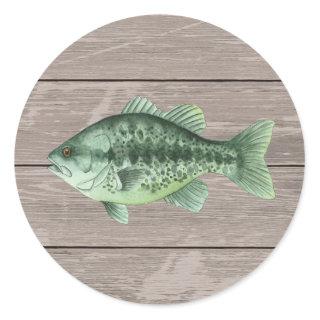 Fishing Birthday Sticker