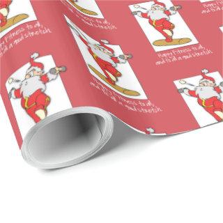Fitness Exercise Christmas with Santa