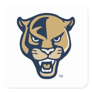 FIU Panther Head Square Sticker