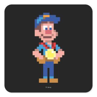 Fix-It Felix Jr: FLX Square Sticker