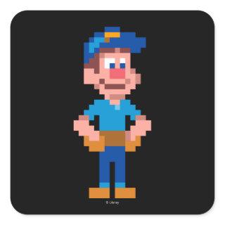 Fix-It Felix Jr Square Sticker