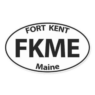 FKME Bumpah Stickah Oval Sticker